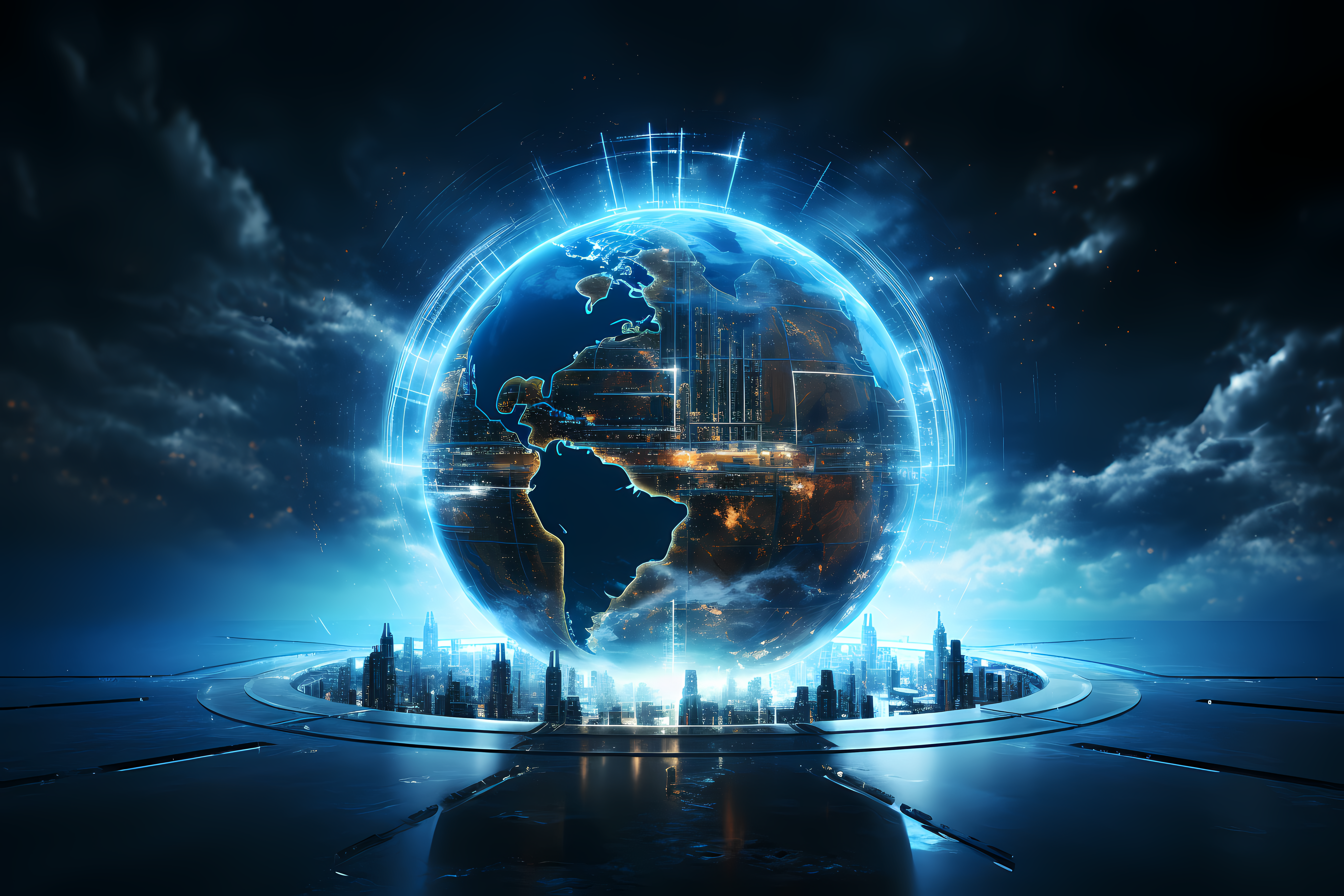 futuristic-view-high-tech-earth-planet
